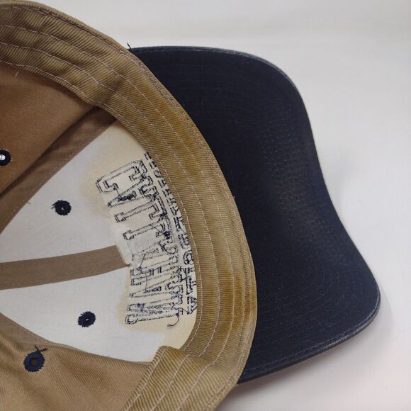 Head To Toe Men's Callahan University Slideback Hat Brown Size A Distressed - Picture 11 of 12